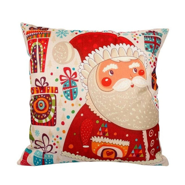 FENGRISE Merry Christmas Decoration For Home Santa Claus Reindeer Pillow Case Christmas 2019 Xmas Navidad Happy New Year 2020