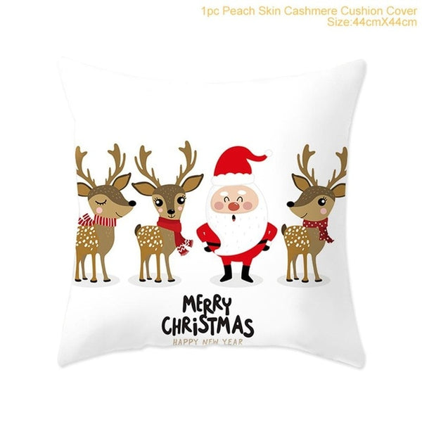 Merry Christmas Decoration for Home Ornaments Navidad Natal Deer Santa Claus Happy New Year 2020 Xmas Gift