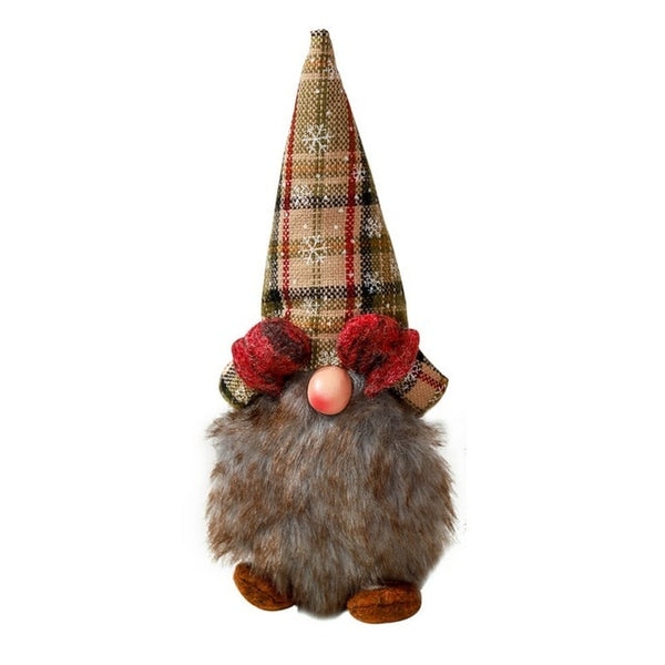 Handmade Swedish Stuffed Toy Santa Doll Gnome Scandinavian Tomte Nordic Nisse Sockerbit Dwarf Elf Home Ornaments Christmas Santa