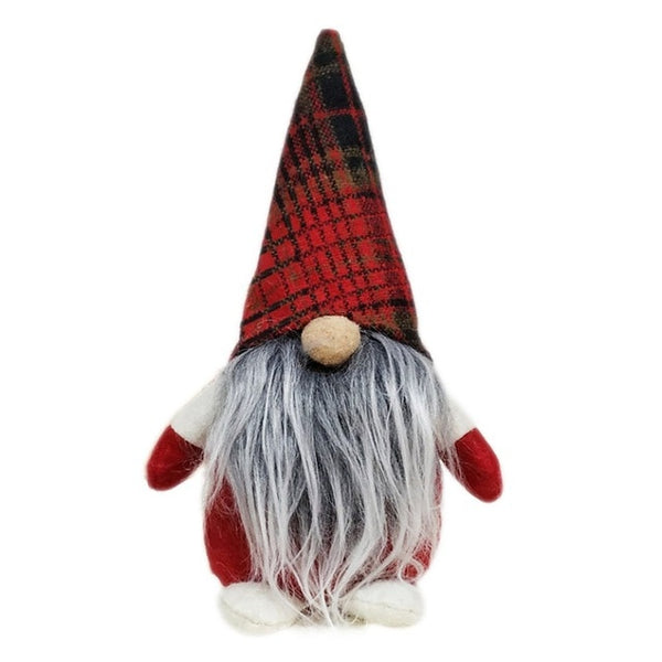 Handmade Swedish Stuffed Toy Santa Doll Gnome Scandinavian Tomte Nordic Nisse Sockerbit Dwarf Elf Home Ornaments Christmas Santa