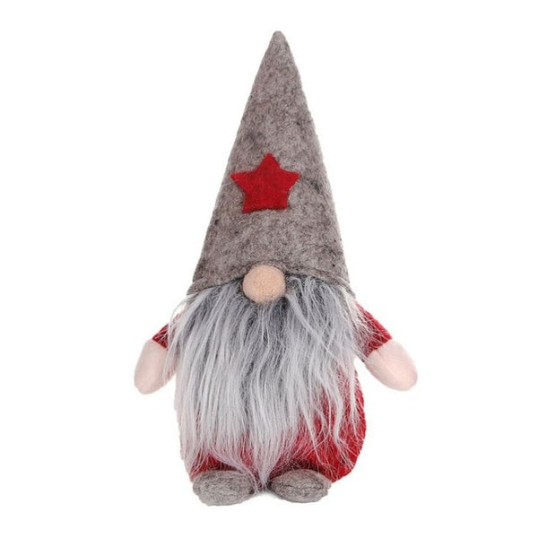 Handmade Swedish Stuffed Toy Santa Doll Gnome Scandinavian Tomte Nordic Nisse Sockerbit Dwarf Elf Home Ornaments Christmas Santa