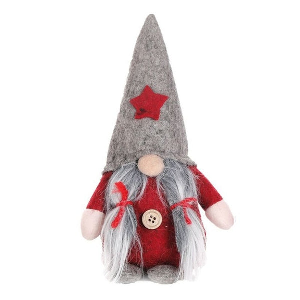 Handmade Swedish Stuffed Toy Santa Doll Gnome Scandinavian Tomte Nordic Nisse Sockerbit Dwarf Elf Home Ornaments Christmas Santa