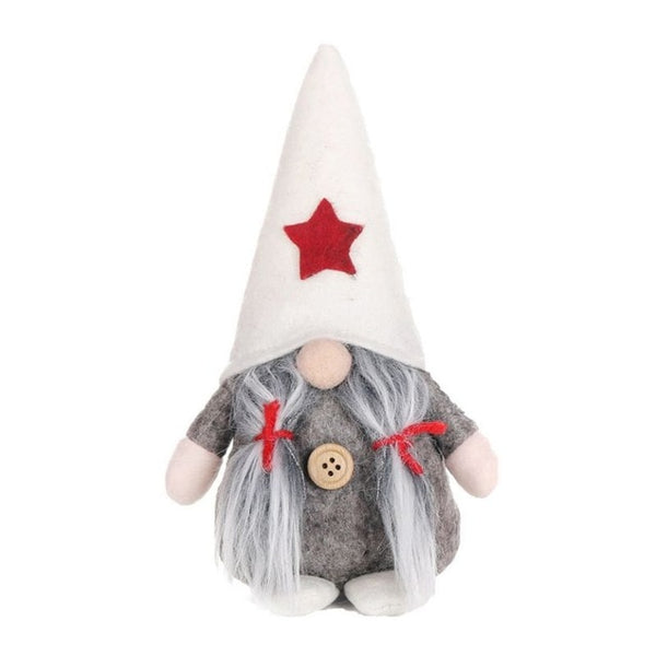 Handmade Swedish Stuffed Toy Santa Doll Gnome Scandinavian Tomte Nordic Nisse Sockerbit Dwarf Elf Home Ornaments Christmas Santa