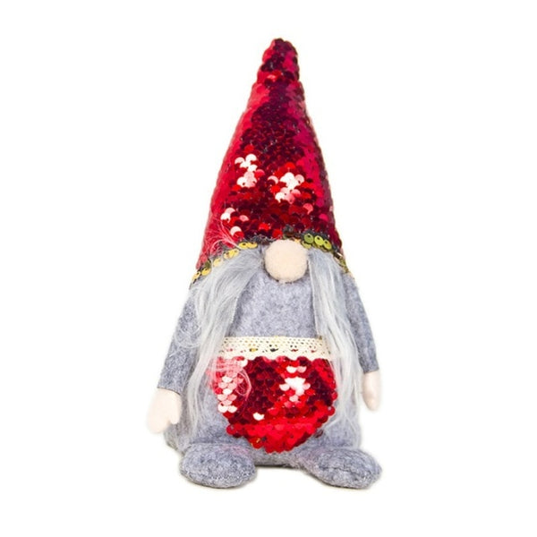 Handmade Swedish Stuffed Toy Santa Doll Gnome Scandinavian Tomte Nordic Nisse Sockerbit Dwarf Elf Home Ornaments Christmas Santa