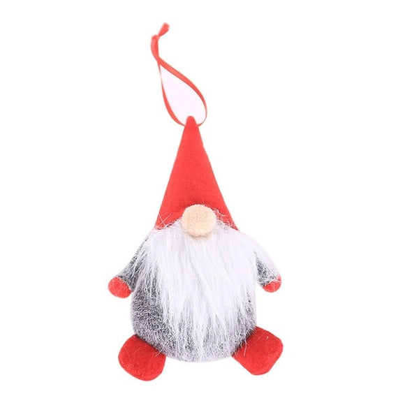 Handmade Swedish Stuffed Toy Santa Doll Gnome Scandinavian Tomte Nordic Nisse Sockerbit Dwarf Elf Home Ornaments Christmas Santa