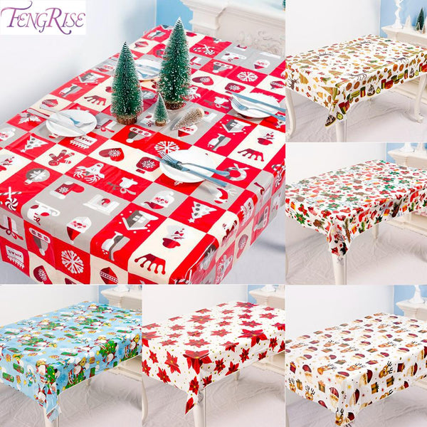 Merry Christmas Table Cloth Noel Decor For Home Xmas Noel Gift Christmas Items Product Ornament New Year 2020