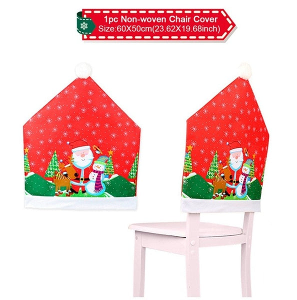 Merry Christmas Table Cloth Noel Decor For Home Xmas Noel Gift Christmas Items Product Ornament New Year 2020