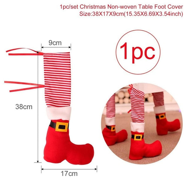 Merry Christmas Table Cloth Noel Decor For Home Xmas Noel Gift Christmas Items Product Ornament New Year 2020