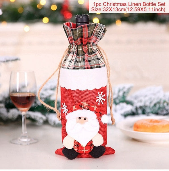 Merry Christmas Table Cloth Noel Decor For Home Xmas Noel Gift Christmas Items Product Ornament New Year 2020